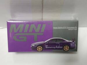 MINI GT 1/64 日産 スカイライン GT-R R34 トミーカイラ R-z ミッドナイトパープル 右ハンドル MGT00616