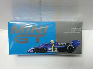 MINI GT 1/64 ティレル P34 スウェーデンGP 1976 優勝車 #3 Jody Scheckter MGT00583