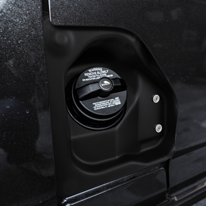 ハイゼットカーゴ S700V S710V オフロードリッド フューエルリッド カバー 給油口 キャップ 鍵付き シルバー