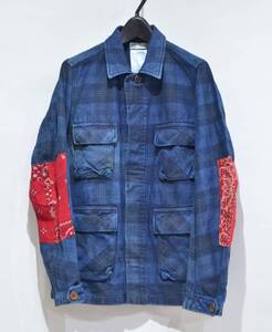 13ss visvim KILGORE JKT F.I.L. EXCLUSIVE 2 INDIGO BANDANA 0113305013002 Y-324116