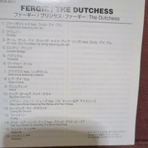 ■T30■ ファギー のアルバム「プリンセス ファギー」 FERGIE THE DUTCHESS_画像2