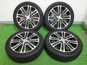 ★2019年製 ダイハツ純正AW★ 15×4.5J PCD100 4穴 DUNLOP ENASAVE 165/55R15 4本 売切!!