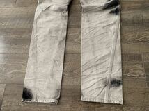 rare 00s japanese label semantic design breach weathered denim pants flare jeans y2k tornado mart lgb goa obelisk jacket archive 6_画像6
