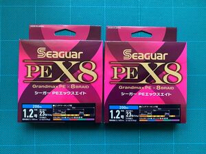 クレハ シーガー PEライン 1.2号 200m巻 2個セット ☆新品未使用☆