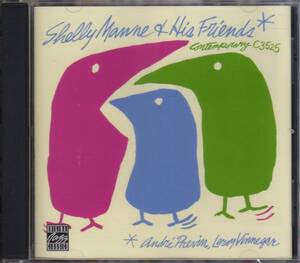 【CD】　Shelly Manne, Andr Previn, Leroy Vinnegar 　/　 シェリー・マン＆ヒズ・フレンズ　Shelly Manne & His Friends　　輸入盤