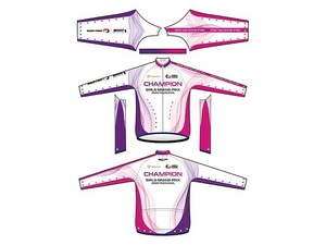  girls Grand Prix 2023 Champion jersey L size unused new goods pearl cup T-shirt girls Grand Prix back attaching keirin bicycle race 