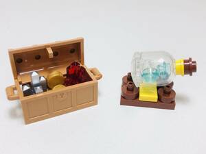 【新品未使用】レゴ　LEGO　宝箱　シーボトル　財宝　宝