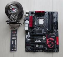 Intel Core i7 4770K + msi Z87 GD65 Gaming + Corsair DDR3メモリ8GBx2 [動作確認済み] [CPUクーラーおまけつき]_画像1