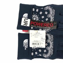 SUPREME シュプリーム 品番 NN61444 BANDANA ETIP GLOVE バンダナ グローブ 手袋 コズミックブルー 23~24(M) 正規品 / 33163_画像9