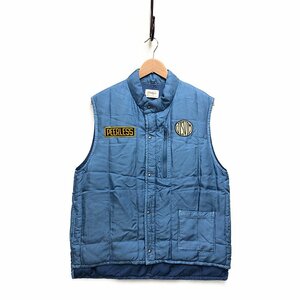 VISVIM ビズビム 品番 0122205013004 STURGES DOWN VEST ダウンベスト ブルー サイズ3 正規品 / 31967