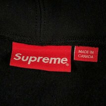 SUPREME シュプリーム 19SS Sequin Arc Hooded Sweatshirt スパンコール アーチロゴ スウェット パーカー ブラック S 正規品 / 32873_画像6