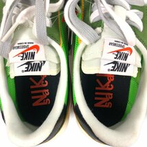 NIKE ナイキ × sacai サカイ BV0073-300 NIKE LDWAFFLE / SACAI シューズ スニーカー グリーン系 サイズUS10=28cm 正規品 / 27389E_画像8