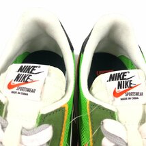 NIKE ナイキ × sacai サカイ BV0073-300 NIKE LDWAFFLE / SACAI シューズ スニーカー グリーン系 サイズUS10=28cm 正規品 / 27389E_画像7