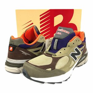 NEW BALANCE ニューバランス 品番 M990BT3 シューズ スニーカー オリーブ サイズUS9＝27cm 正規品 / 31504