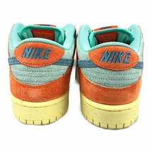 NIKE ナイキ DV5429-800 AIR SB DUNK LOW PRO PRM ダンク シューズ スニーカー オレンジ×ブルー系 サイズUS10=28cm 正規品 / 32341_画像5