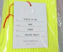 VICTIM&CO. ヴィクティム × SUXSOC 21AW VTM-21-A-104 NEON SOX ソックス 靴下 2足入り MIX 正規品 /B1563_画像3