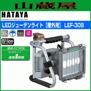 ハタヤ LEF-30B LEDジューデンライト 30Wタイプ 沖縄