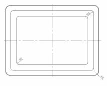 スイコー 角型容器 K型 K-100 100L オレンジ 専用フタ付き 目盛り付 農作物 水産物 出荷仕分 [個人様宅配送不可]_画像3