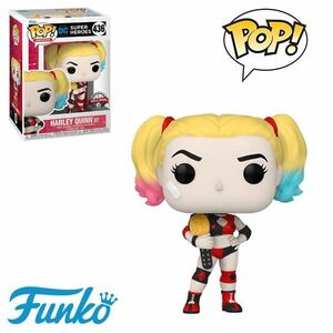 【Funko Pop! ファンコ ポップ DC ディーシー ハーレイ・クイン フィギュア】No436 おもちゃ アメトイ ソフビ