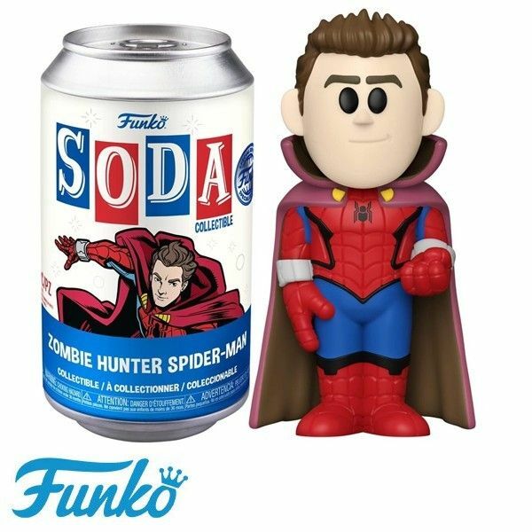 【マーベル ホワット・イフ ゾンビハンタースパイダーマン　ファンコ ソーダ フィギュア】Funko Soda Marvel ソフビ