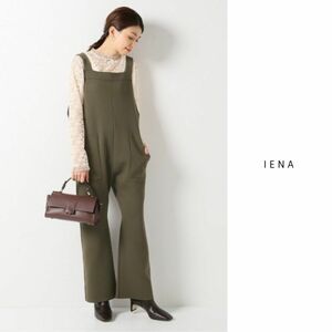 2.6万☆超美品☆2021AW☆イエナ IENA☆洗える スーパー160スムースニットサロペット☆A-O 7808