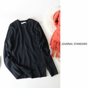 2021AW☆ジャーナルスタンダード JOURNAL STANDARD☆洗える ウール100% CASHFEELクルーネックプルオーバー フリーサイズ☆M-B 0327