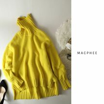 1.9万☆トゥモローランド/マカフィー MACPHEE☆ウールカシミヤ ハイネックプルオーバー Sサイズ☆A-O 0664_画像1