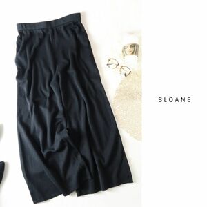 3.5万☆スローン SLOANE☆洗える 14G ハーフミラノ ストレートパンツ 3サイズ 日本製☆A-O 0739