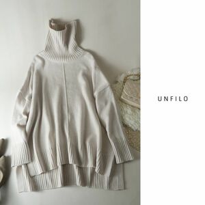 自由区/アンフィーロ UNFILO☆洗える オーバーサイズ マイニチカラー ニット Mサイズ☆C-K0791