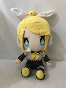 【正規品】鏡音リン ぬいぐるみ 「鏡音リン・レン×からしちゃん」中古品　#y-6918