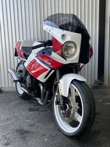 ヤマハ FZR400R 前後１７インチ前3.5J　後4.5Jカスタム アルファレーシング外装 始動動画あり 検(XJ ゼファー z400 FX CBR YU0105_画像2