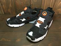 ★Reebok リーボック INSTAPUMP FURY ポンプ フューリー OG 黒×白×オレンジ 27.5cm Used 検 クラシック スニーカー_画像1