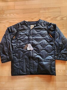 新作　送料込★HOUSTON ヒューストン　50909 M-65 JACKET THINSULATE LINER 3M シンサレート アメカジ　ライナー　ブラック　L