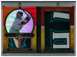 イチロー 2011 TOPPS TRIPLE THREADS LETTER PATCH /3 パッチ