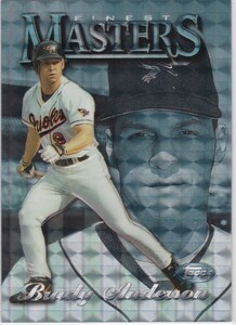 Brady Anderson 1997 FINEST EMBOSSED SILVER REFRACTOR