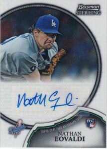 Nathan Eovaldi 2011 BOWMAN STERLING AUTO 直筆サイン