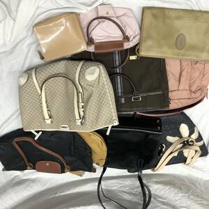 1円 まとめ売り CELINE Yves Saint Laurent BURBERRY セリーヌ イブサンローラン バーバリー 等 バッグ 10点 大量 セット ブランド ⑥