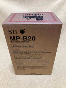 【中古品】セイコーインスツルメンツ　モバイルプリンター　SII　MP-B20