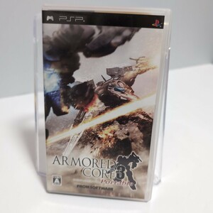 E86　PSP アーマード・コア3 ポータブル ゲームソフト 中古品