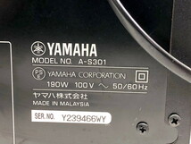 ■□18156-B01 YAMAHA ヤマハ A-S301 プリメインアンプ オーディオ 音響機材_画像5