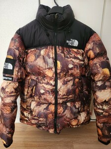 Supreme　ノースフェイス　ヌプシ　枯葉　シュプリーム THE NORTH FACE ヌプシ