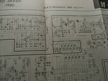 無線と実験 1980年1月号　ソニー PCM-10/ナカミチ 680ZX/管球式DCプリアンプ製作/B&O 2400レシーバー回路図/801APPEQアンプ製作_画像7