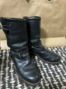  black tag rare hard-to-find Chippewa steel less ring boots engineer boots 9E Red Wing WESCO