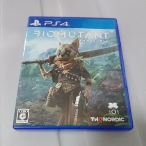 送料無料　PS4ソフト　バイオミュータント　中古