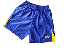 【新品】 アンブロ/umbro サッカー ハーフパンツ UAS6301P【M】青 /黄◆タンパン 短パン ショートパンツ SOCCER スポーツ 運動_画像1