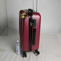 中古171　Sサイズ　スーツケース　キャリーケース　ワイン_画像2