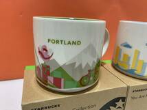 170192◆STARBUCKS　スターバックス　マグカップ　2点　PORTLAND　CALIFORNIA　You Are Here Collection　箱有　写真追加あり◆C1_画像2