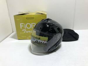 200222◆FIORE　FH-003　TURISMO　ジェット型　ヘルメット　Mサイズ　箱有　写真追加あり◆D1