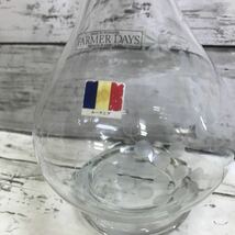 【長期保管品】カメイガラス ルーマニア製 デキャンタ 葡萄柄 クリスタルガラス デカンタ 水差 KAMEI GLASS_画像4