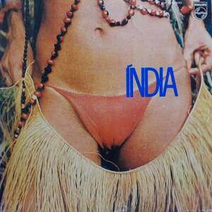 レア！日本PHILIPSオリジLP！Gal Costa / India 1973年 SFX-6009 ガル・コスタ 亜麻色の誘惑・ブラジルの妖精 Tenorio Jr. Caetano Veloso